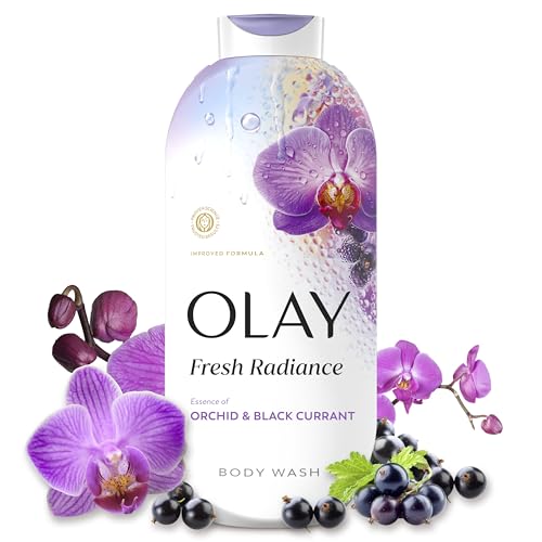 Olay Body Wash for Women, Fresh Radiance, 24/7 Skin-Loving Freshness, Visibly Radiant, Plant Based...