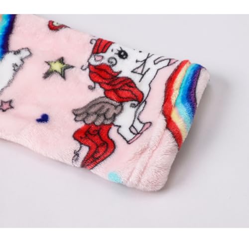 Image of Boys Girls Bathrobes,Toddler Boy Girl Robes,Children's Plush Soft Coral Fleece Hooded Pajamas Sleepwear for Kids