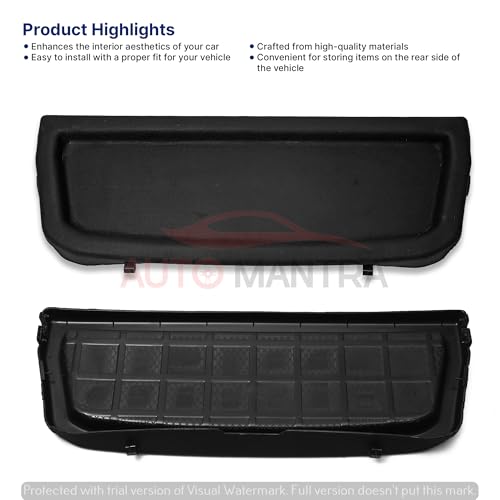 Image of Car Parcel Tray Diggi Luggage Tray in Perfect Fitting Compatible for Alto K10