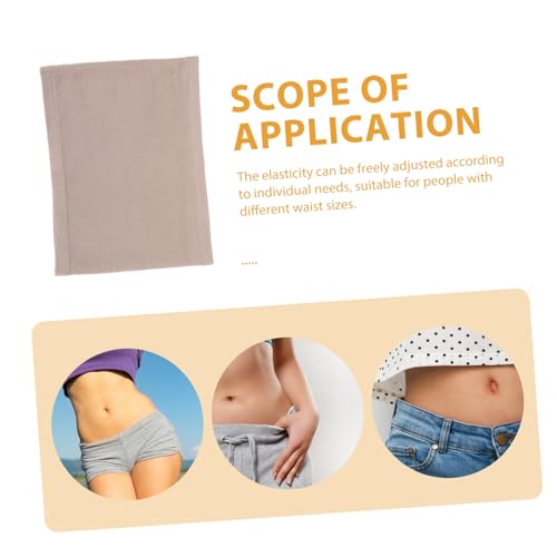 Faja abdominal femenina cómoda y elástica de algodón miniatura 3