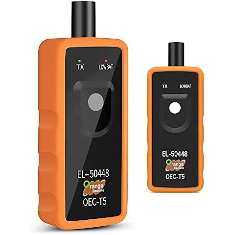 EL-50448 Orange TPMS, TPMS Relearn Tool for GM, Reset Tool Tire Sensor Tire Pressure Monitor System Activation Tool, OEC-T5 for GM Series Vehicles 2006-2023 Cover
