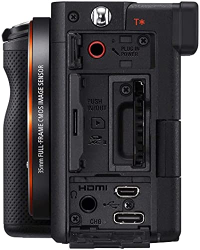 Sony Alpha A7C Compact Mirrorless Camera With Fe 28–60 Mm F4–5.6 Lens & Additional Accessories (Extra Batteries, 2X 64Gb Sdxc Memory Card, Gadget Bag, Monopod - 11 Items) #TOP7