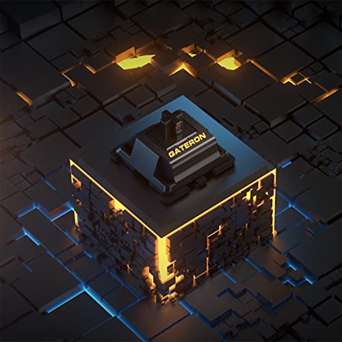 Image of Gateron Oil King V2 Pre Lubed 5pin Linear Switches for Mechanical Keyboard (90PCS, Oil King)
