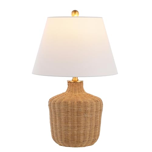 SAFAVIEH Saolia Table Lamp, 22" Modern Natural TBL4467A
