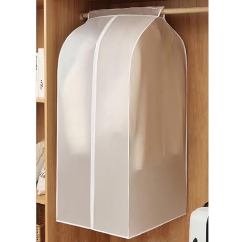 Reviews de Fundas de ropa los 5 más buscados. 44 HomeChi Bolsa Colgante Protectora de Ropa, Organizador de Armario Translúcido Antipolvo e Impermeable con Cremallera, Velcro y Correa para Faldas, Abrigos y Chaquetas, 50W x 60L x...