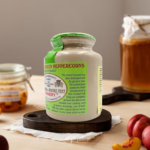 Pommery Green Peppercorn Mustard (Moutarde au Poivre Vert)
