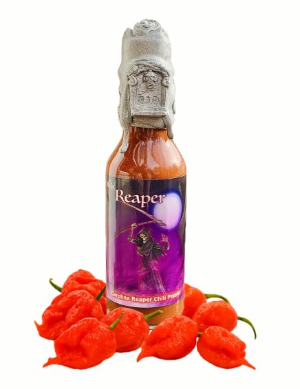 Wicked Reaper Reserve Carolina Reaper Hot Sauce, 5 oz – Silver Edition