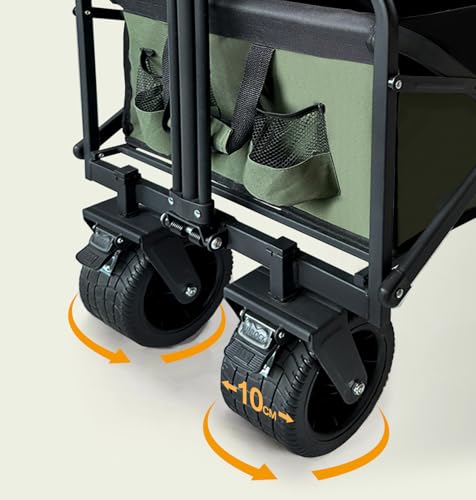 Innovista キャリーカート アウトドアワゴン 耐荷重175kg hqa100030B-CKR の商品画像 4