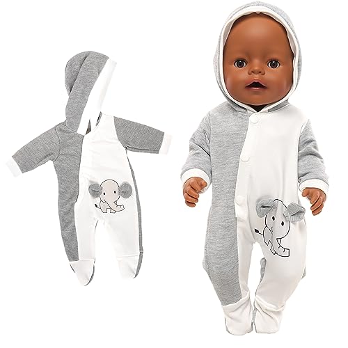 Miunana Kleidung Outfits für 16-18 Zoll Baby Puppen, Puppen...