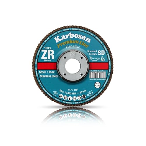 Premium Line Zr Sd Flap Disk - 80 Kum, 115 Mm