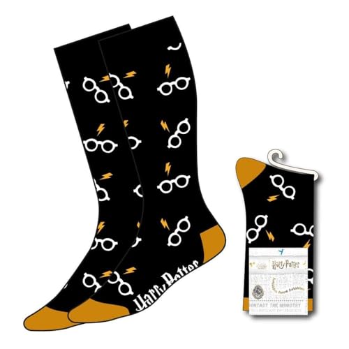 Calcetines diseño Gafas Harry Potter Talla 38-45 Cómodos y