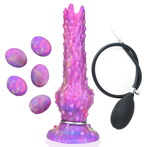 MAPARON 8点セット サンラン器 アナル玉5点 インフレート式 夜光仕様 Purple - 画像1