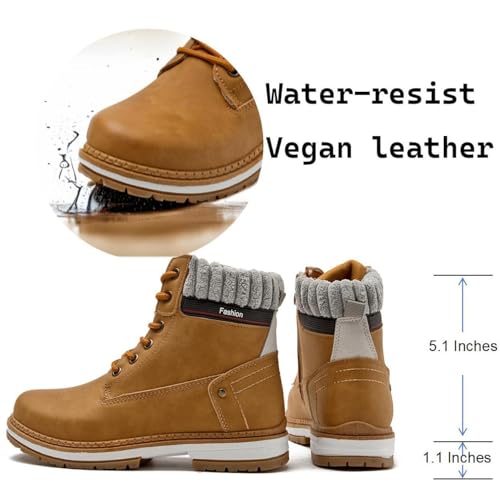 Women Work Boots - Waterproof Hiking Outdoor Lightweight Construction Composite Comfortable Zipper Hiking3