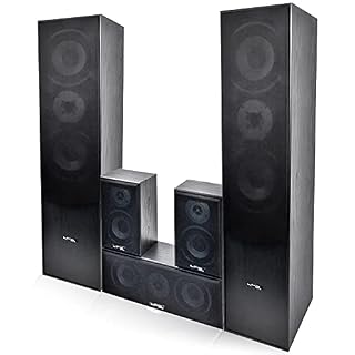 HYUNDAI Ensemble 5 Enceintes HiFi/Home-Cine 850W E1004BL - Les Beatles, Paul McCartney, John Lennon, RIngo Starr, George Harrison