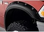 Bushwacker Pocket/Rivet Style Front Fender Flares | 2-Piece Set, Black, Smooth Finish | 50047-02 | Fits 2010-2018 Dodge Ram 2500, 3500 (Excludes R/T)