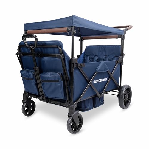 Wonderfold Outdoor X4R Stroller Wagon - Navy