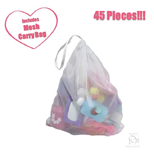 Jc Toys Baby Nursery 45 Piece Accessory Bag For Keeps Playtime! | Accessories Fit Most Dolls Up To 15" | Play Accessories | Ages 2+ #TOP3