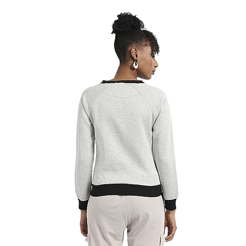 Image of Campus Sutra Women Cotton Regular Fit Hooded Sweatshirt