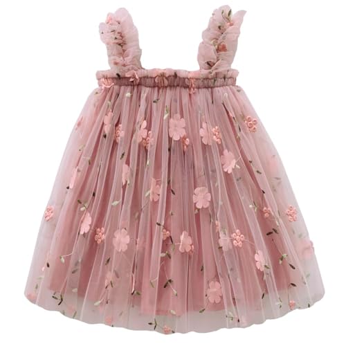 Image of BGFKS Layered Tulle Tutu Dress for Toddler Girls,Baby Girl Rainbow Tutu Princess Skirt Set with Flower Headband.