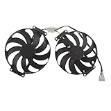 asus dual rtx2070 a8g Lignes: 4 lignes REMSEY T129215BU RTX 2060 Super 2070 GTX1660 Ventilateur de Refroidissement Ti Compatible for ASUS GTX 1660 1660 Ti Dual Evo OC RTX RTX2060 Ventilateur de Carte Graphique Kindly