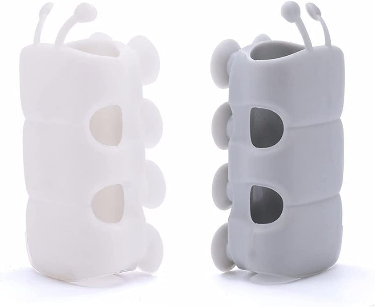 Shower Head Suction Holder,Silicone Shower Head Holder, Shower Head Suction Cup Bracket, Wall Mounting Silicone Suction Cup Shower Head Holder, Self-Priming Shower Head Holder for Bathroom (2 pcs)