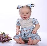 ❤ Paquete que incluye: Muñecas Reborn Bebé Niña + Ropa de bebé hermosa + Diadema encantadora + Imán de chupete + Biberón + Manta para bebé + Caja de regalo hermosa + Certificado de nacimiento