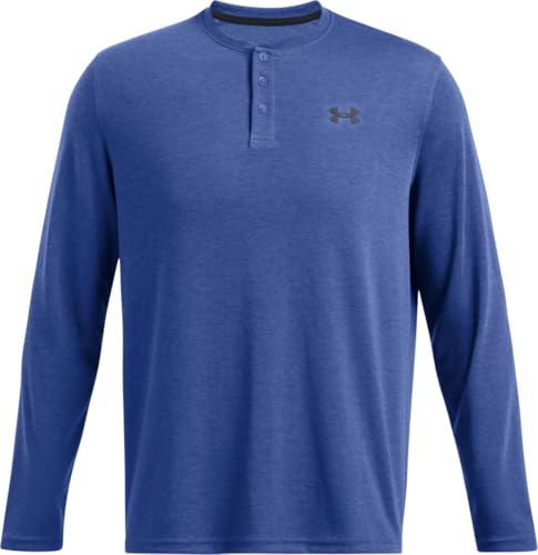 Under Armour 1386997-432-XL UA M CGI Henley Tech Blue XL