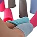 Finger Protectors [Flex Series - 18-Pack] Silicone Non-Stick Finger Covers [All in Size Medium - 3 of Each Color in 6 Colors] for Hot Glue | Sewing | Wax | Rosin | Resin | Honey | Adhesives