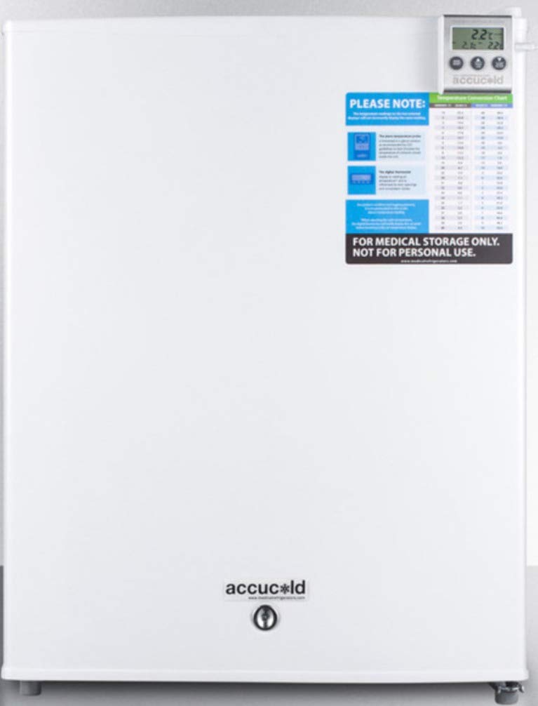 Summit FF28LWHVAC Refrigerator, White