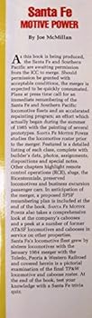 Hardcover Santa Fe Motive Power Book