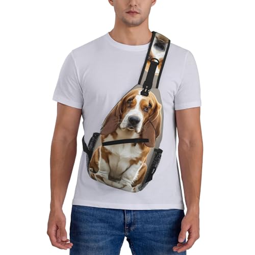 Mochila tipo bandolera para mujer y hombre estilo urbano miniatura 2