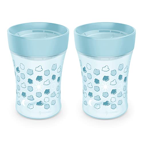 Image of NUK Plastic Sip Trainer Cup, 2-Pack, Blue