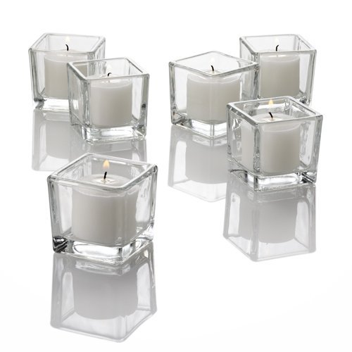 Eastland® Square Votive Holders Clear Set of 72