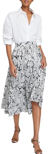 Club Monaco Women's Printed Pleat Skirt2