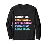 Photo Gallery dedicato xray tech divertente radiologo grafico radiologico maglia a manica Photo Gallery dedicato xray tech divertente radiologo grafico radiologico maglia a manica