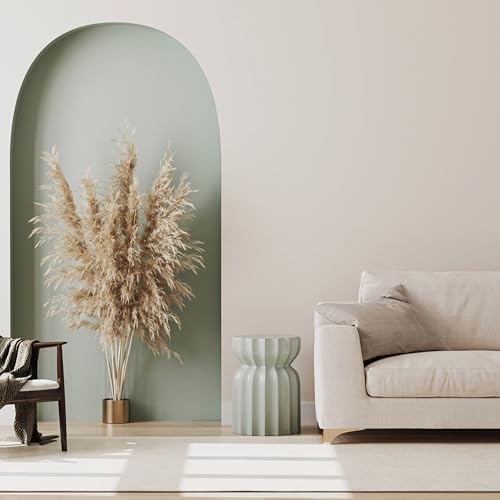 derendo Exklusive Wandfarbe beige 2,5L, hohe Deckkraft, Dispersionsfarbe innen, Innenwandfarbe Raumfarbe zarter Nebel matt, Deckkraftklasse 2, hochdeckende Innenfarbe Profi Qualität