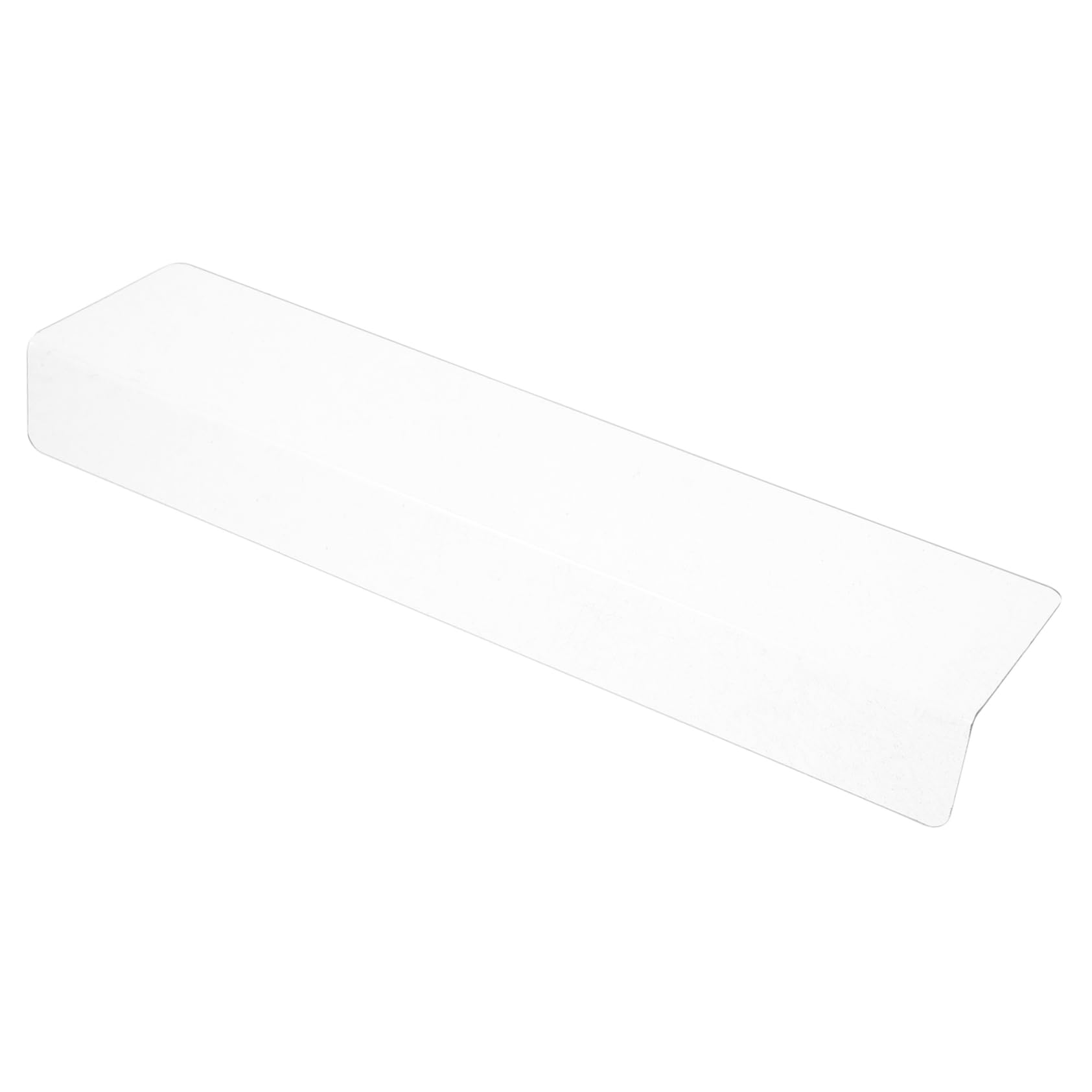 Cabilock Shower Corner Splash Guard PVC Water Barrier for Bathtub Sink Easy to Clean Elegant Design Versatile Water Stopper for Bathroom Aesthetic