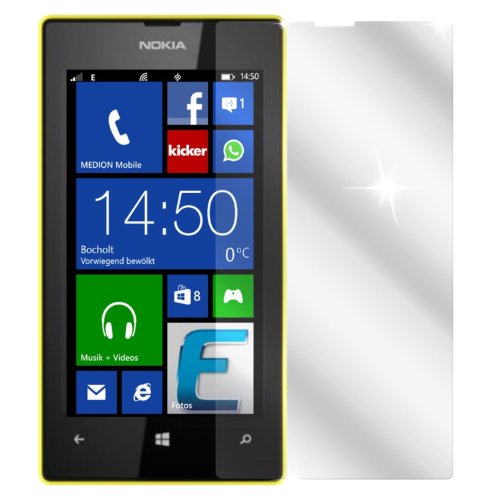 Ecultor I 6X Protector de Pantalla para Nokia Lumia 520 pelicula Protectora Claro