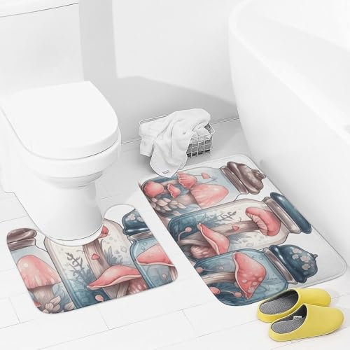 Tapis de bain doux pour une ambiance cocooning près de la baignoire