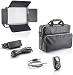 Produktbild Walimex pro dimmbare LED Flächenleuchte Niova 600 Plus Bi-Color + Akku Slots I Videoleuchte & Fotolicht 36W, 3200-5600K, 4200LM I Studiolicht & mobiles Dauerlicht I Streaming Licht + Fernbedienung