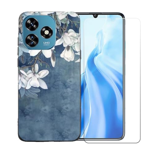 LCEHTOGYE Kp Oukitel C51 +KXXN[veN^[pP[XAKp Oukitel C51 (6,70")ƌ݊̂ubN\tgTPUVRQP[XیJo[ BST11