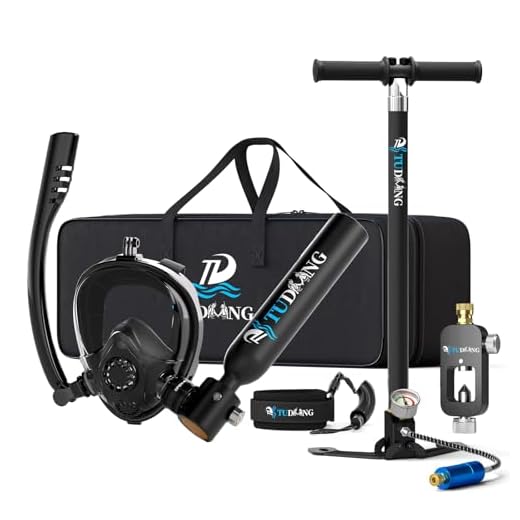 TUDIVING Mini Portable Scuba Tank