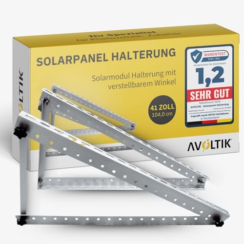 Avoltik Solarpanel Halterung 41 Zoll
