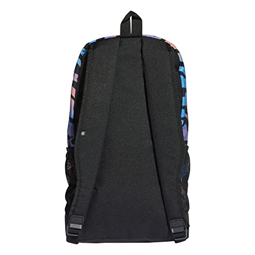 Adidas Mochila feminina Grf Bp, Preto/Rafazu/Rafnar/Semtur (Multicolor), Tamanho único