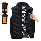 SICHUNL Kids Winter Heated Vest Windproof Lightweight Jacket for Boys Girls Winter Gift(Battery NOT Included)