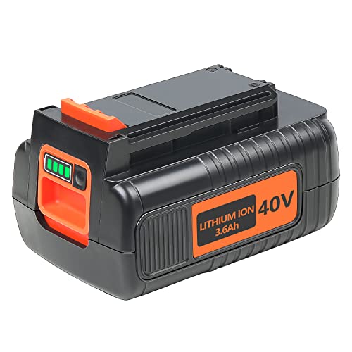 DTK Replacement for Black and Decker 40V Battery LBX2040 LBX36 LBXR36 LBXR2036 LST540 LST136W 3.6Ah Batteries by DTK - Used condition - US$27.84