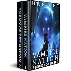Vampire Nation: Books 1&2 Audiolibro Por H.T. Night arte de portada