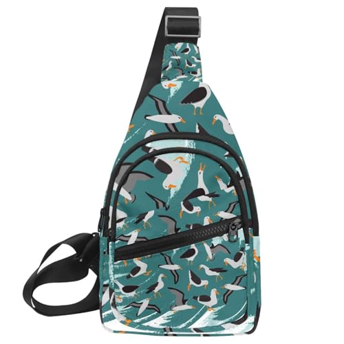Sac à bandoulière pour homme et femme multicolore 30x18cm style crossbody