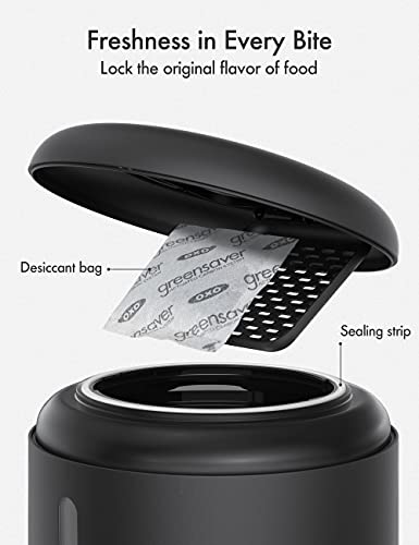 PETLIBRO Automatic Cat Feeders, Pet Dry Food Dispenser Triple Preservation with Stainless Steel Bowl & Twist Lock Lid… - Image 4