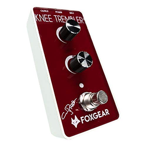 Foxgear – KNEE TREMBLER – Pédale de trémolo – Guy Pratt Signature - Les Beatles, Paul McCartney, John Lennon, RIngo Starr, George Harrison Foxgear - KNEE TREMBLER - Pédale de trémolo - Guy Pratt Signature